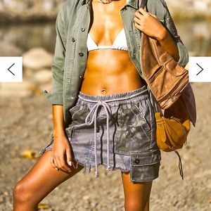 Free People Utility Skirt